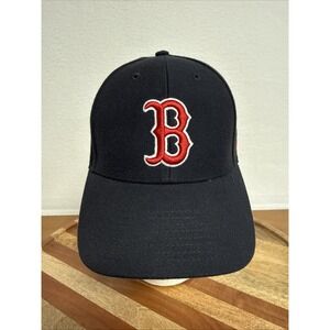 Boston Red Sox Hat '47 Brand Fenway Park Collection Hook & Loop Navy MLB Cap